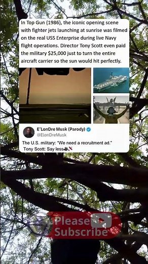 In Top Gun (1986), the iconic opening scene with fighter jets launching at sunrise was filmed on