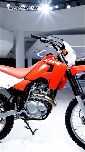 New 2026 Honda XR200R | Classic Dual-Sport Bike in Luxury White Showroom | 8K Ultra HD