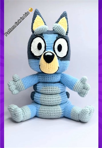 Bluey Crochet Toy: Easy Tutorial for Beginners