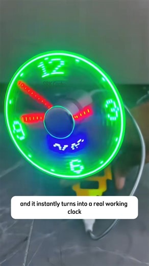 1.7K views | USB Clock Fan | Amber Lynn Sysel-Lodge | Facebook