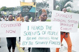 Tivoli residents deliver petition for incursion enquiry to PM - Jamaica Observer
