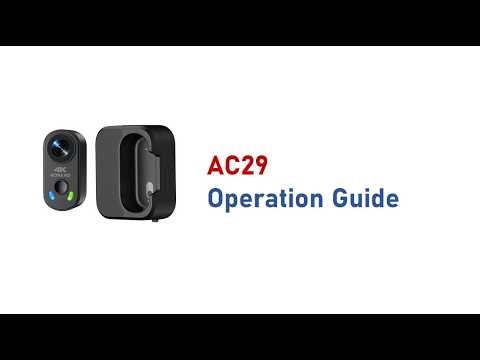 AC29 Mini Body Pov Camera: Operation Guide