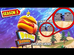 Greasy Grove just started to MELT!! - Fortnite Season X