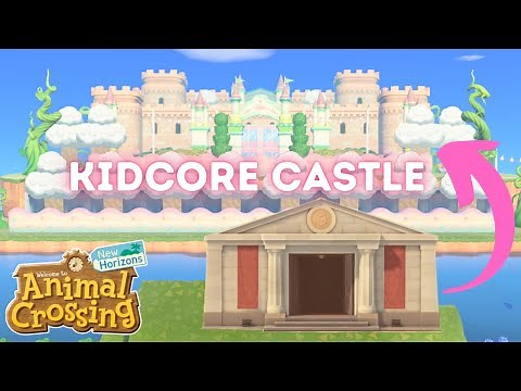 Transforming Your Animal Crossing Museum into a Dreamy Kidcore Castle!