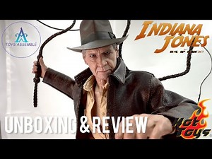 Ep.66 First Look🔥Hot Toys MMS717 Indiana Jones Deluxe Version Unboxing & Review