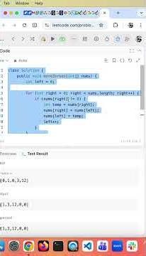 LeetCode 283 Move Zeros