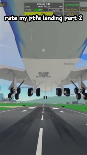 subscribe to join my crew! #plane #roblox #planelanding #aviation