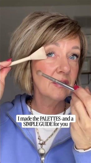 Simplied Eyeshadow! #over50beauty #makeuptips #eyeshadow