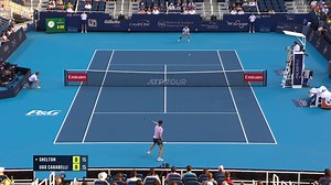 HIGHLIGHTS: Ben Shelton advances after Carabelli retirement | 2025 Cincinnati 2R