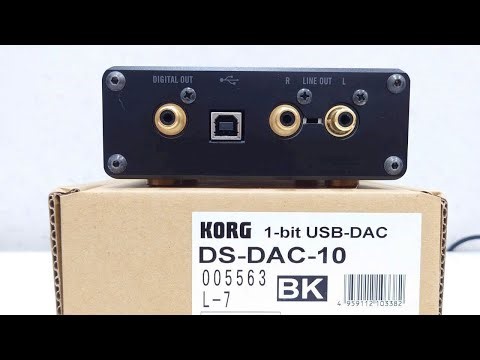 Korg DS-DAC-10 giải mã DSD USB máy tính, made in Japan. Giá 2tr6