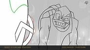 Rise of the TMNT ep. Bad Hair Day - ROUGH ANIMATION