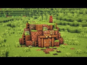 Minecraft: How to Build a Simple Dirt House | Tutorial