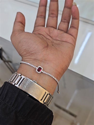 Silver Tennis Bracelet: Perfect Valentine's Gift for Her