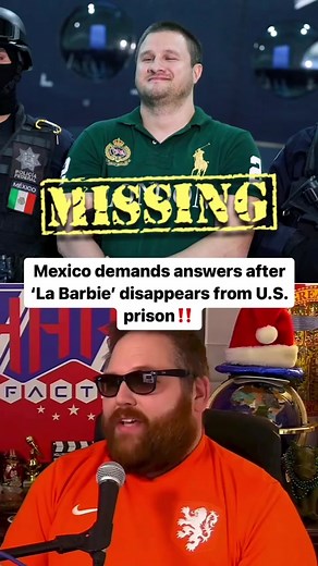 Edgar Valdez-Villareal, bettter know as ‘La Barbie’ has gone missing from a federal prison in Florida, where he was serving a 49-year sentence. He is now listed as “not in BOP custody” even though his release date is not until July 27, 2056. “La Barbie,” at one point was a top lieutenant for the Sinaloa Cartel, run by Joaquin “El Chapo” Guzman-Loera. He became know for videotaping torture sessions and decapitating dozens of enemies. #mexico #usa #amlo #florida #news