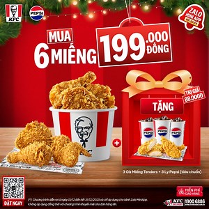 88 reactions |  6 Miếng Gà chỉ 199.000đ, TẶNG THÊM 3 Gà Miếng...