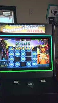PA SKILLS Machine Bonus Game Siren of the Nile Slot 50x