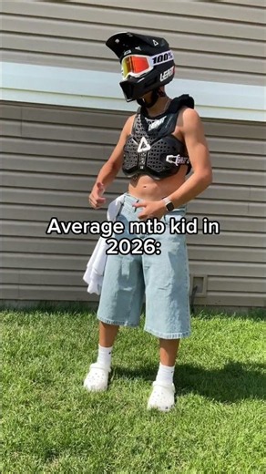 Lowk a tuff outfit 😭 #mtb #bike #send #bikelife #bmx #dirtbike #extreme #shorts #fypシ