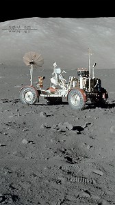 2.3K views · 101 reactions | Apollo 17 (December 7–19, 1972) was the eleventh and final mission of NASA's Apollo program, the sixth and most recent time humans have set foot on the Moon or traveled beyond low Earth orbit. NASA Image: https://history.nasa.gov/alsj/a15/AS15-87-11819HR.jpg Audio: Som ET - 45 - Moon Credit: NASA/Johnson Space Center #nasa #moon #lua #apollo #lunar #luna #LRV | Som ET | Facebook