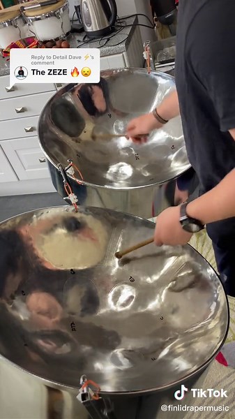 Zeze Challenge Steel Drum Notes and Dance