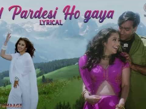 Dil Dil Pardesi ho gya(Ajay)(Manisha)(Kumar Sanu(Lata Mangeshkar)1999(kachy dhagy)