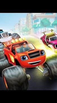 Blaze and the Monster Machines Axle City Racers #gameshorts