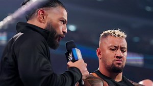 Watch Friday Night SmackDown in three minutes as AJ Styles defeats Bobby Lashley in the WWE Heavyweight Championship Semifinals to face Seth “Freakin” Rollins at Night of Champions, Asuka surprises Raw Women’s Champion Bianca Belair with the Poison Mist, The Usos learn from Paul Heyman that Roman Reigns and Solo Sikoa will be partnering to battle Sami Zayn and Kevin Owens for the Universal Tag Team Championships and more! | WWE on FOX