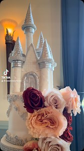 Cinderella princess castle wedding cake! | Sweet Sweet Sues Custom Cakes and Cupcake Cafe | Facebook