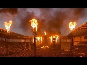 Rammstein Live 2022 - Pyrotechnics & Fire Show Highlights Coventry Building Society Arena 26/06/22