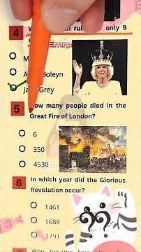 99% can't get 6/6!🇬🇧 #quiz #quiztime #trivia #gk #UK #fyp #challenges #englishquiz #quiz #English