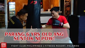 Parang bata kung sumuntok, bugbog to kay SV! #Boxing #Powcast | Pow Salud Project