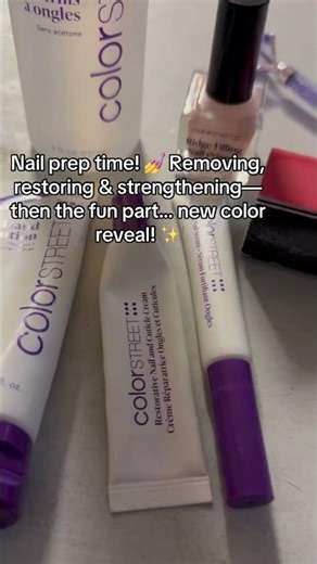 Nail prep routine #nailprep #nailcare #maniroutine #healthynails #selfcare #nails