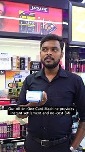 2.4K views · 100 reactions | Upgrade your business with Paytm #AllInOne Card Machine! With power-packed features like Instant settlement and no-cost EMI, our innovative device is a go-to for millions of Indian merchants!  Watch this video to know how we are transforming in-store payments, one pioneering device at a time! Know more about our All-in-One Card Machine: https://business.paytm.com/pos-card-machine #Paytm #PaytmKaro #PaytmSeUPI #DigitalIndia | Paytm | Facebook
