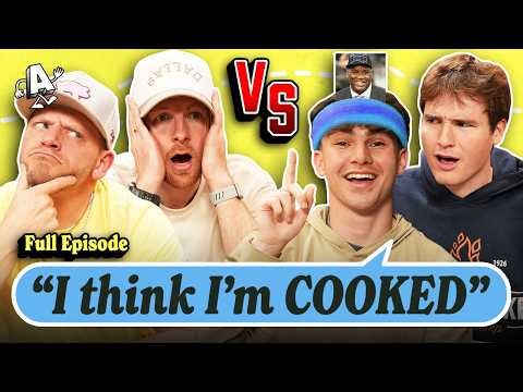 Gen Z vs Millennial Guess The Athlete Game + Dude Perfect CEO BTS Secrets