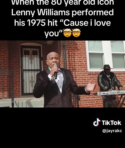 #lennywilliams #frontporch #70ssoul #oldschoolmusic #fyp | lenny williams cause i love you