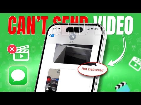 How to Fix Can't Send Video on iMessage on iPhone | Video not delivered