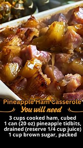 666K views · 4.4K reactions | Pineapple Ham Casserole #fblifestyle | Sophia’s Easy Recipes | Facebook