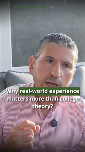 Why Real World Experience Matters More Than College Theory #shorts #shortsvideo #tcliacademy