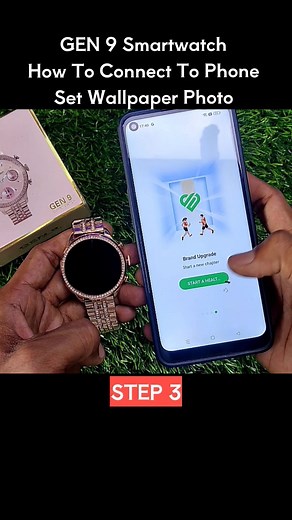 GEN 9 Smartwatch set Wallpaper Photo | GEN 9 how to connect #shorts #shortsvideo