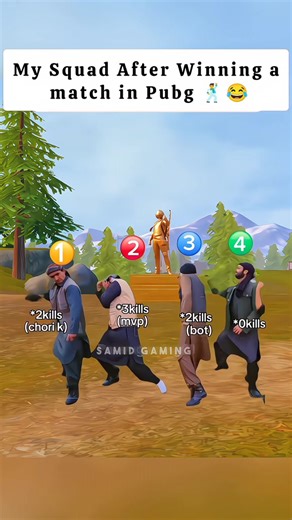 PUBG Match Highlights: Squad Win Celebrations