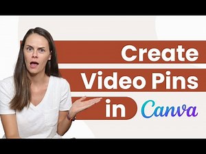 How to Create VIDEO PINS in Canva | Pinterest Video Pins Specs, Canva Tutorial & How to Upload)