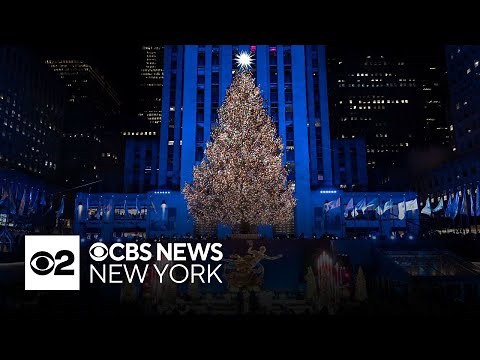 Rockefeller Center tree lighting thrills crowds in Midtown NYC