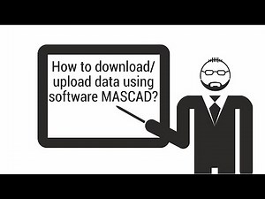 How to establish the connection with a computer? Upload / download the data using software MASCAD.