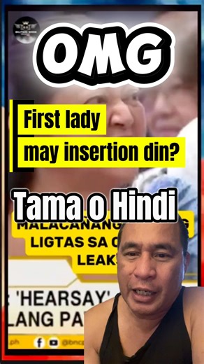 Tama ba na pati First Lady mayron din Allegedly nakita na insertion project sa DPWH list kaliwat kanan na talaga ito kawawang Pinas | Kuya Wilson Channel