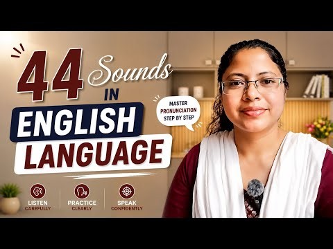 44Sounds in English Language #phonemes #learnenglish #sounds #englishspeaking #englishlanguage