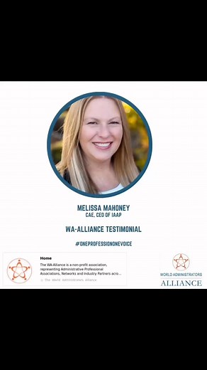 IAAP | International Association of Administrative Professionals membership in World Administrators Alliance provides significant benefits to our association and our members. It gives us access to professionals from around the globe which helps IAAP craft strategies aligned to the needs of the entire administrative profession. Our membership also gives us a voice in shaping the future global strategy for the profession; this matters a great deal to us because we must be united in mission to achi