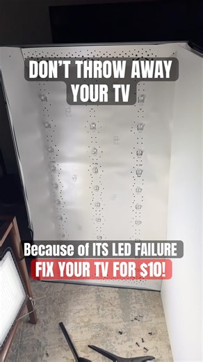 Broken TV Backlight Fix — Repair Your LED TV for Under $10 Instead of Replacing It