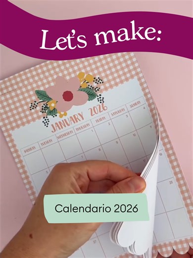 ¡Cricuter! 🗓️ Aún estás a tiempo de hacerte un calendario de 2026 como lo ha hecho @martasilvestre.pt para tenerlo todo bien organizado y acordarte de todas las fechas importantes. ¿Te animas? #DIY #CricutIdeas #ToqueCricut #Organizacion