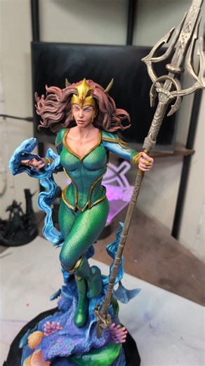 Grow Your Collection Today - Mera from DC Comics #collector #model #dccollectibles