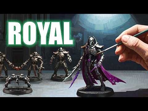 Painting Wargame Exclusive Miniatures - Necron Immortis