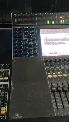 DIGITAL MIXING Yamaha M7CL #shorts